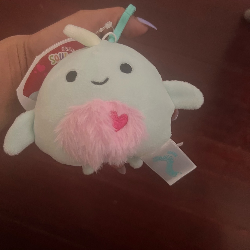 NWT Squishmallow niema stuffed animal clip